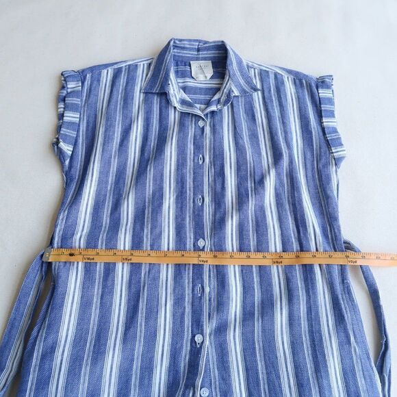 Harper Heritage Striped 100% Cotton Dress - Picture 13 of 14
